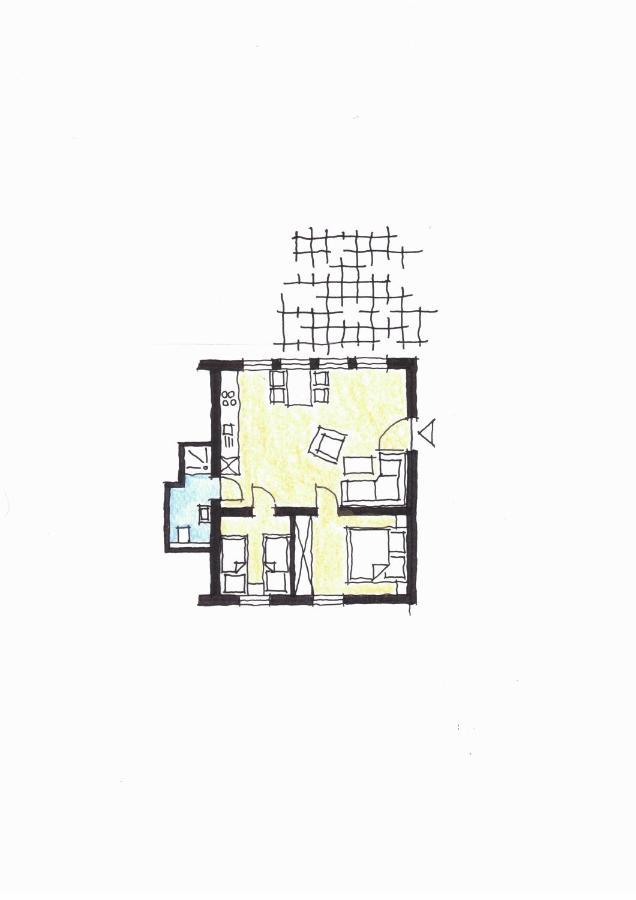 Appartementhaus Koenigshoehe Koenigshoehe Wohnung Seehund グレーミッツ エクステリア 写真